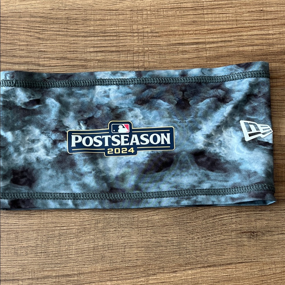 New Era 2024 Postseason Blue Gray Headband